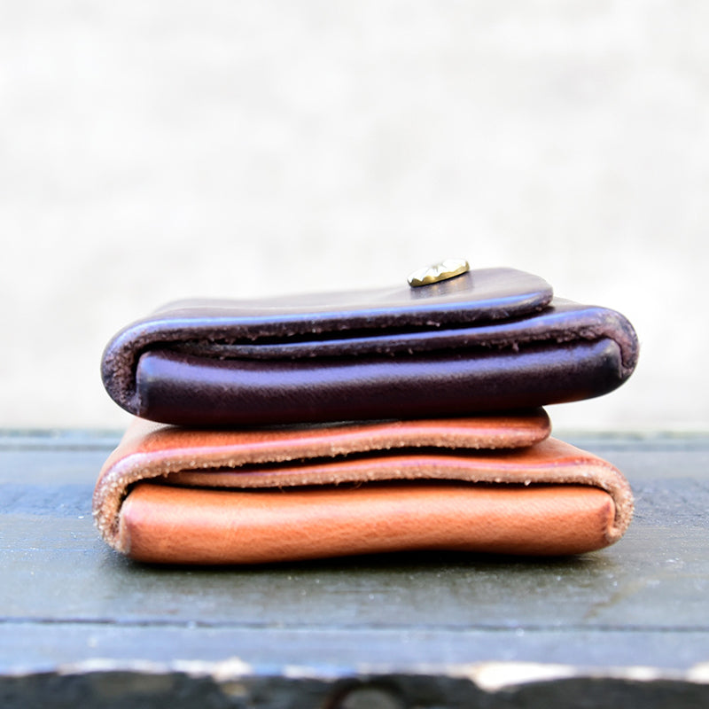 Retro Handmade Leather Card Holders Wallets