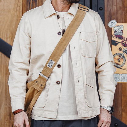 Retro Corduroy Patchwork Big Pocket Jacket