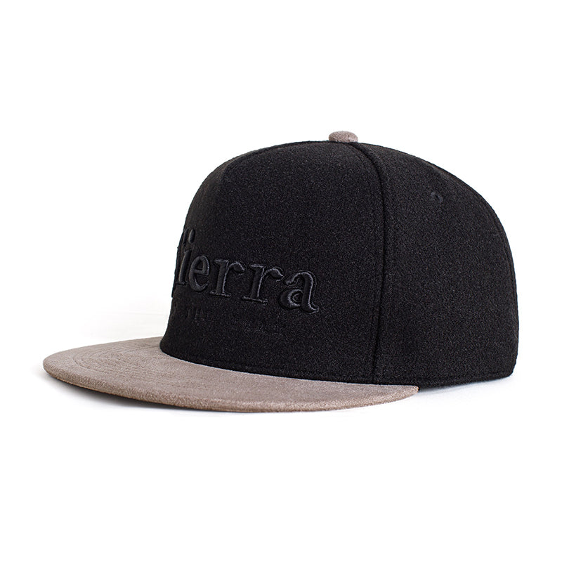 Retro Baseball Cap Woolen Embroidered Hat