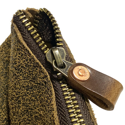 Vintage Zipper Cards Holder Coin Wallet