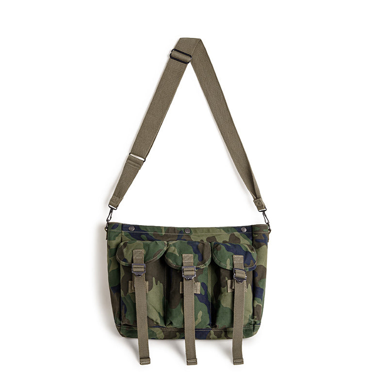 Retro Camouflage Tactical Crossbody Bag