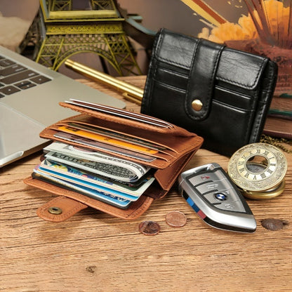 Retro Handmade Leather Card Wallets