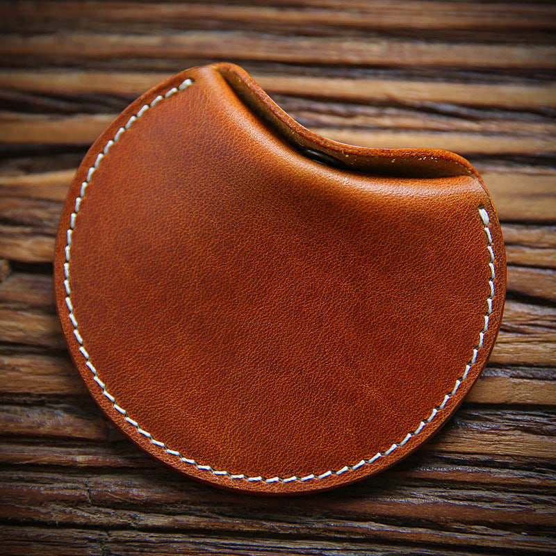 Retro Handmade Leather Coin Wallets