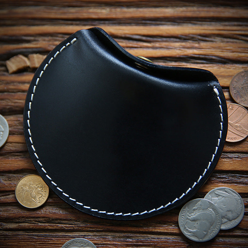 Retro Handmade Leather Coin Wallets