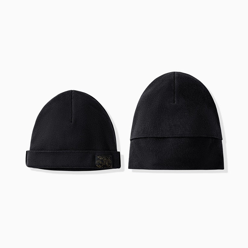 Vintage Winter Knitted Wool Beanie Hat