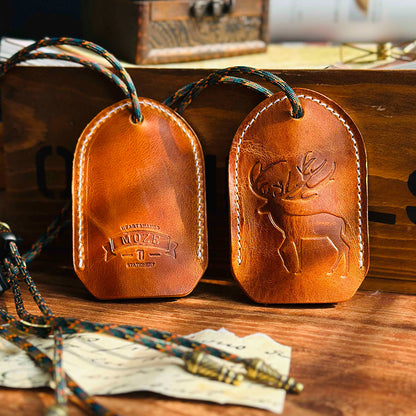 Retro Pull-out Handmade Leather Key Bag Accessories