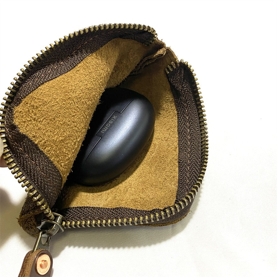 Vintage Zipper Cards Holder Coin Wallet