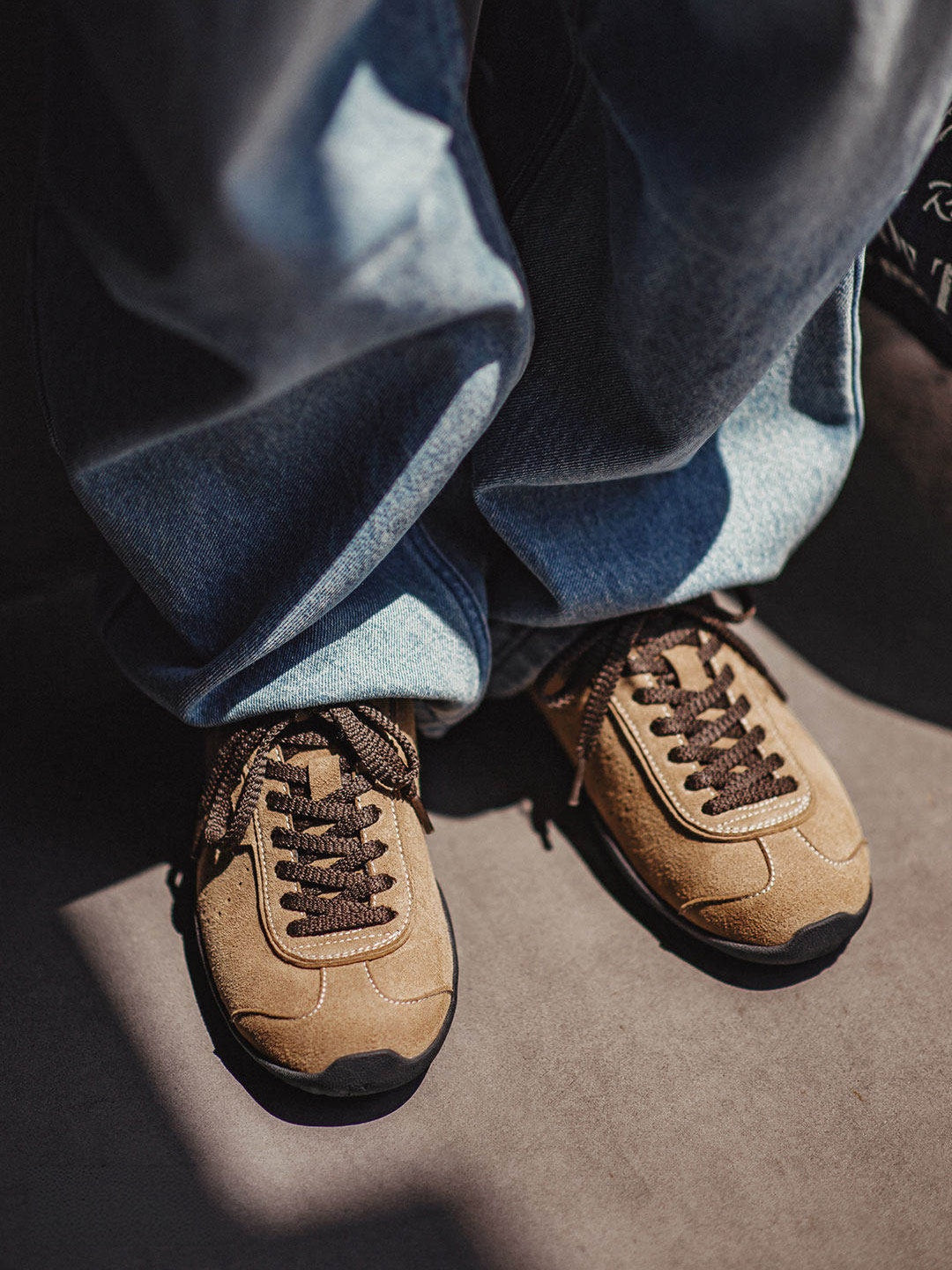 Vintage Training Shoes Soft-soled Brown Men's Casual Shoes
