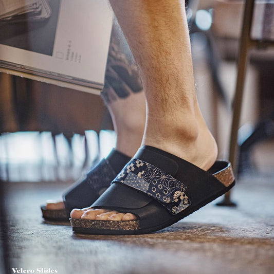 Retro City Walk Velcro Slides Shoes