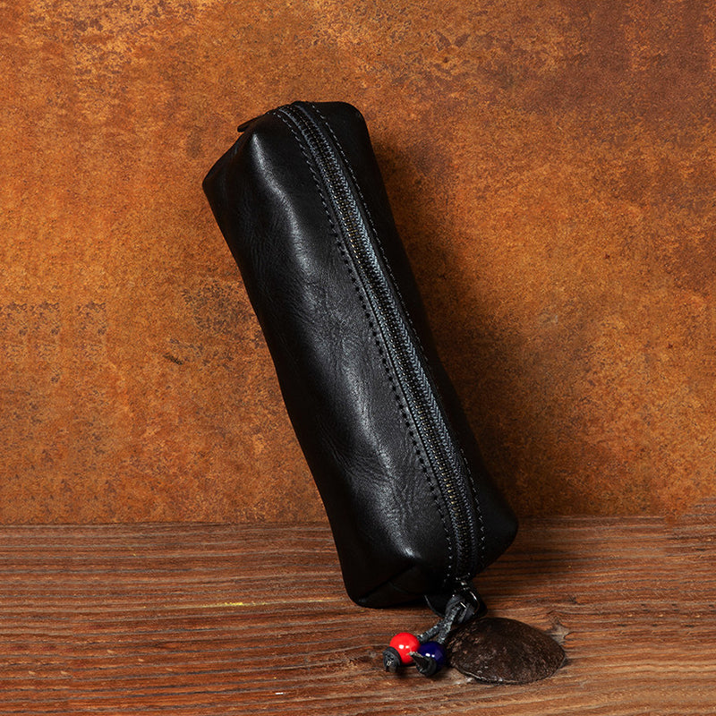 Retro Handmade Leather Storage Bag