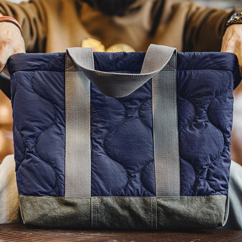 Retro M65 Large Capacity Liner Tote Bag