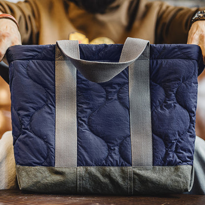 Retro M65 Large Capacity Liner Tote Bag