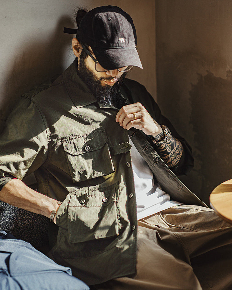 Retro Multi-pockets Explorer Work Shirt
