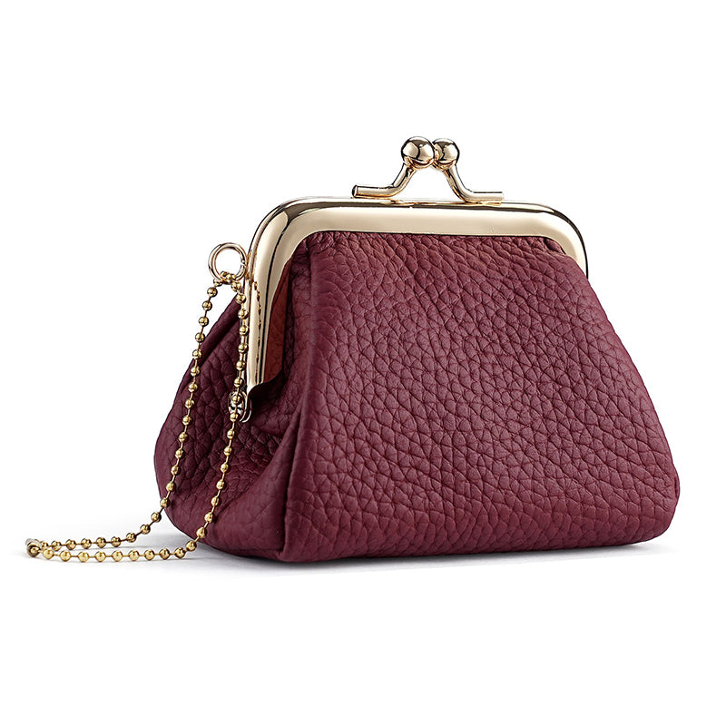 Retro Leather Cute Coin Wallet