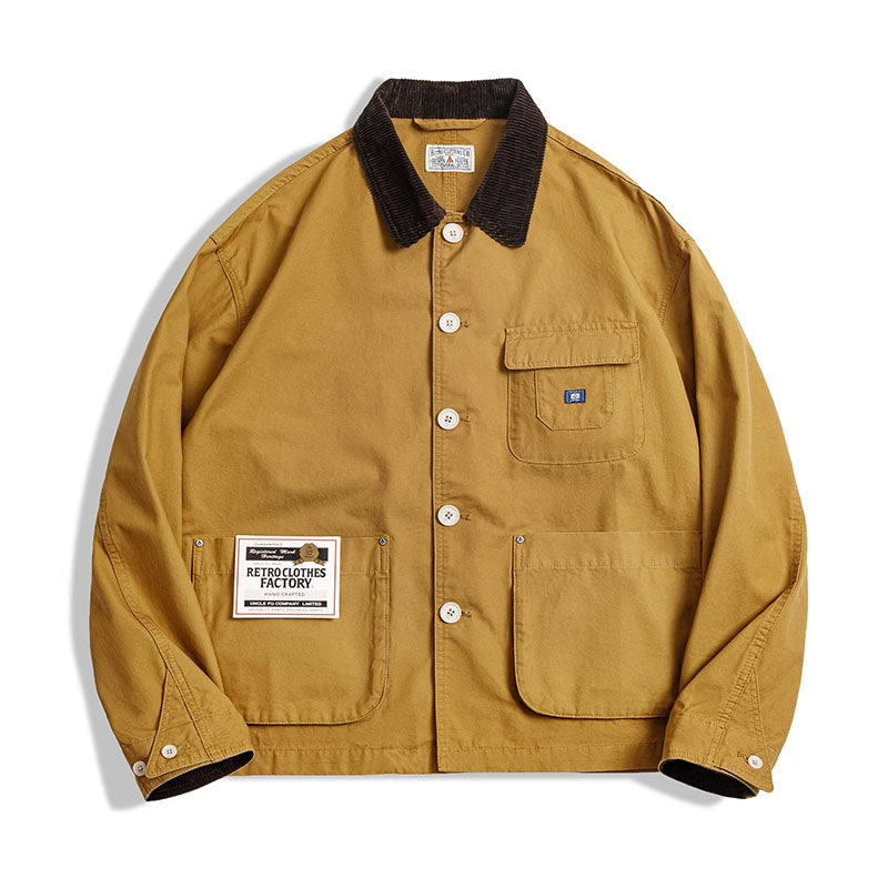 Retro Big Pockets Safari Jacket Outwear