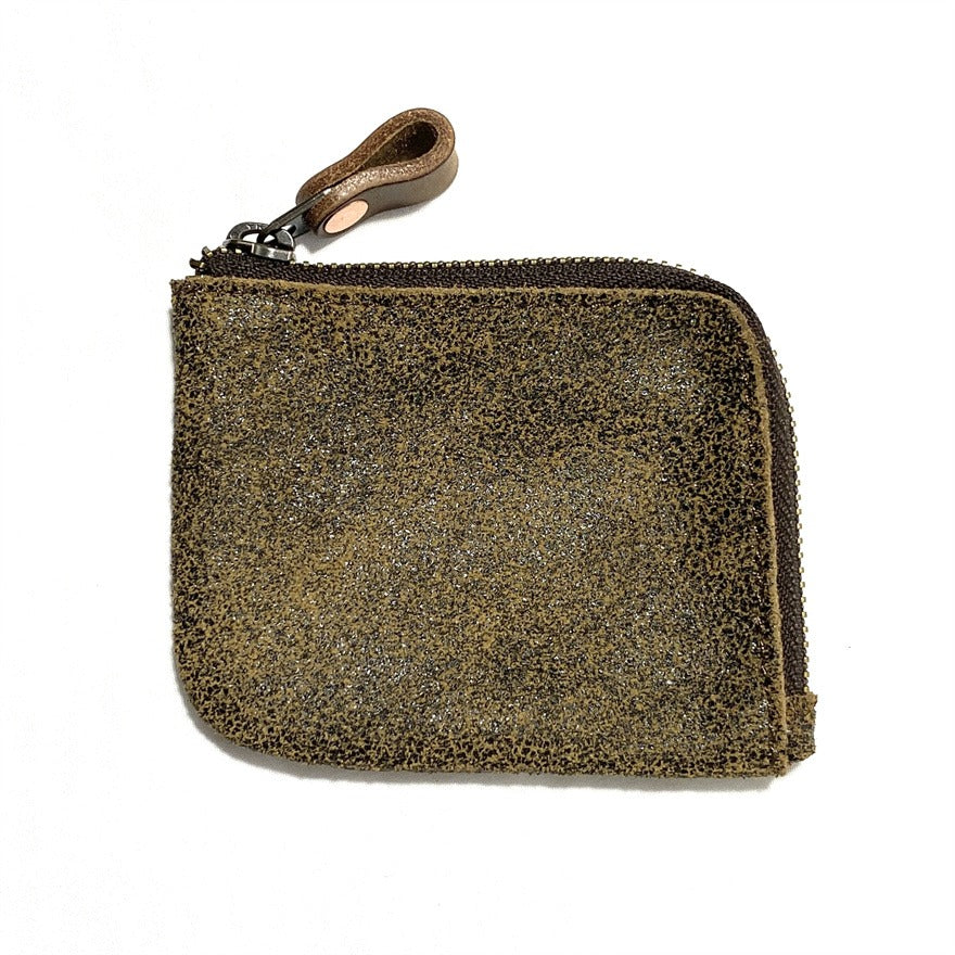 Vintage Zipper Cards Holder Coin Wallet