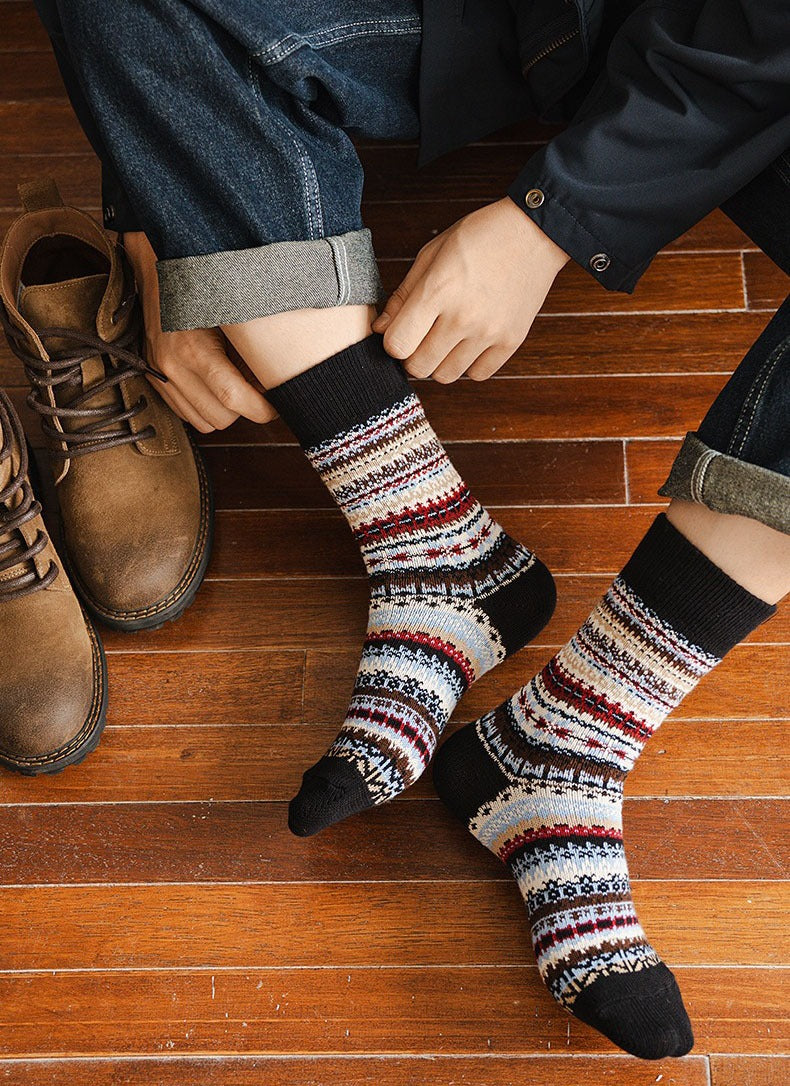 Men's Retro Ethnic Style Wool Socks