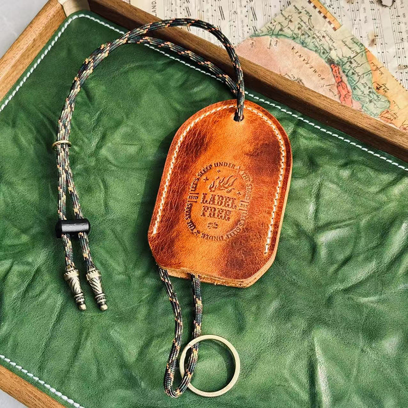 Retro Pull-out Handmade Leather Key Bag Accessories