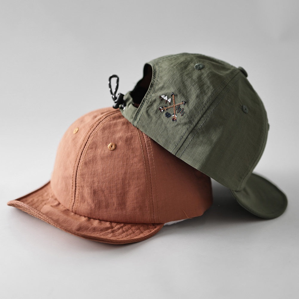 Retro Summer Embroidery Moutain Cap