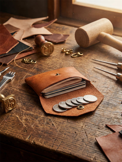 Retro Handmade Leather Storage Bag