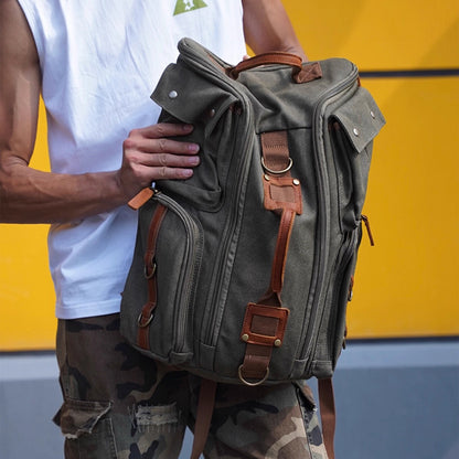 Retro Batik Cloth Canvas Chest Bag