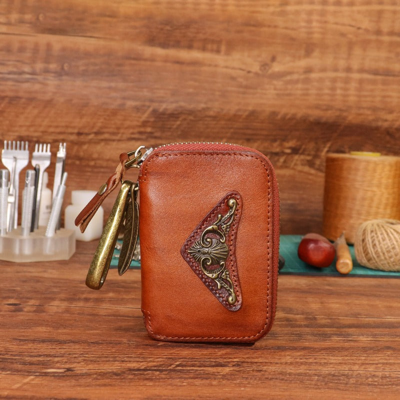 Retro Handmade Leather Key Bags