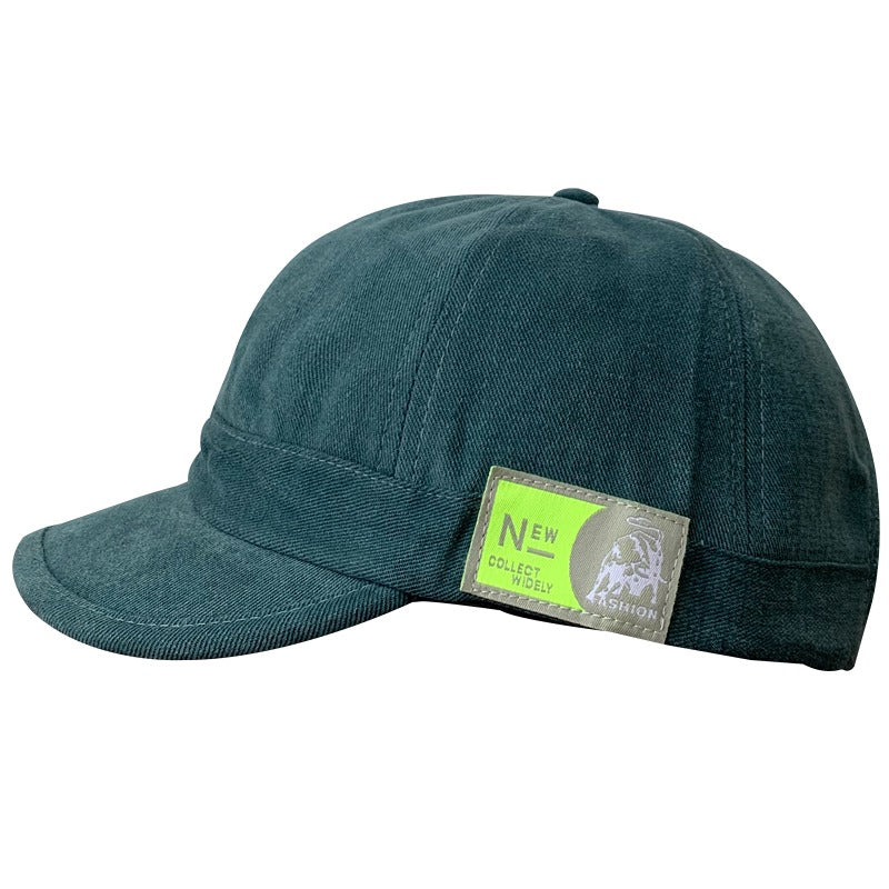 Retro Flip Hat Beret Casual Cap Adjustable Hat