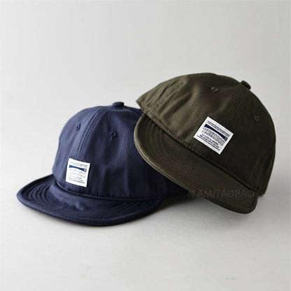 Retro Flip Hat Beret Casual Cap Adjustable Hat