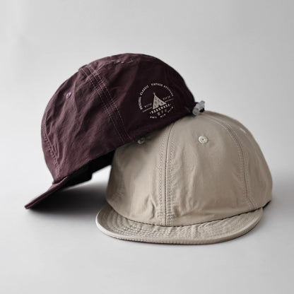 Retro Printed Baseball Cap Flip Hat Beret