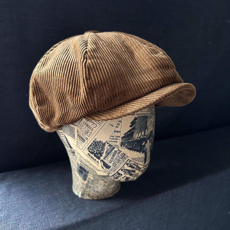 Retro Painter Beret Wool Newsboy Hat