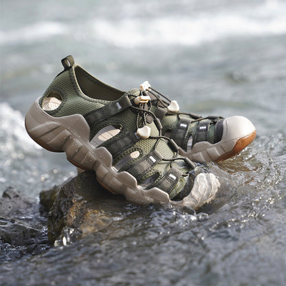 Outdoor Hollow Breathable Hiking Shoes Casual Sports Sandals