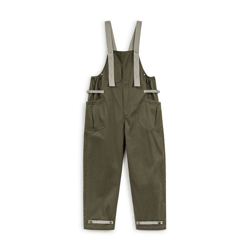 Vintage Casual Work Style Overalls
