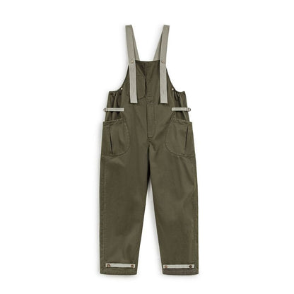 Vintage Casual Work Style Overalls