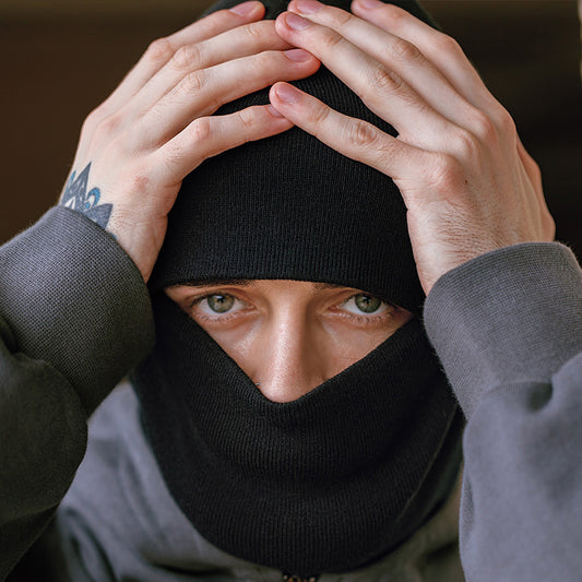 Vintage Winter Knitted Wool Beanie Hat