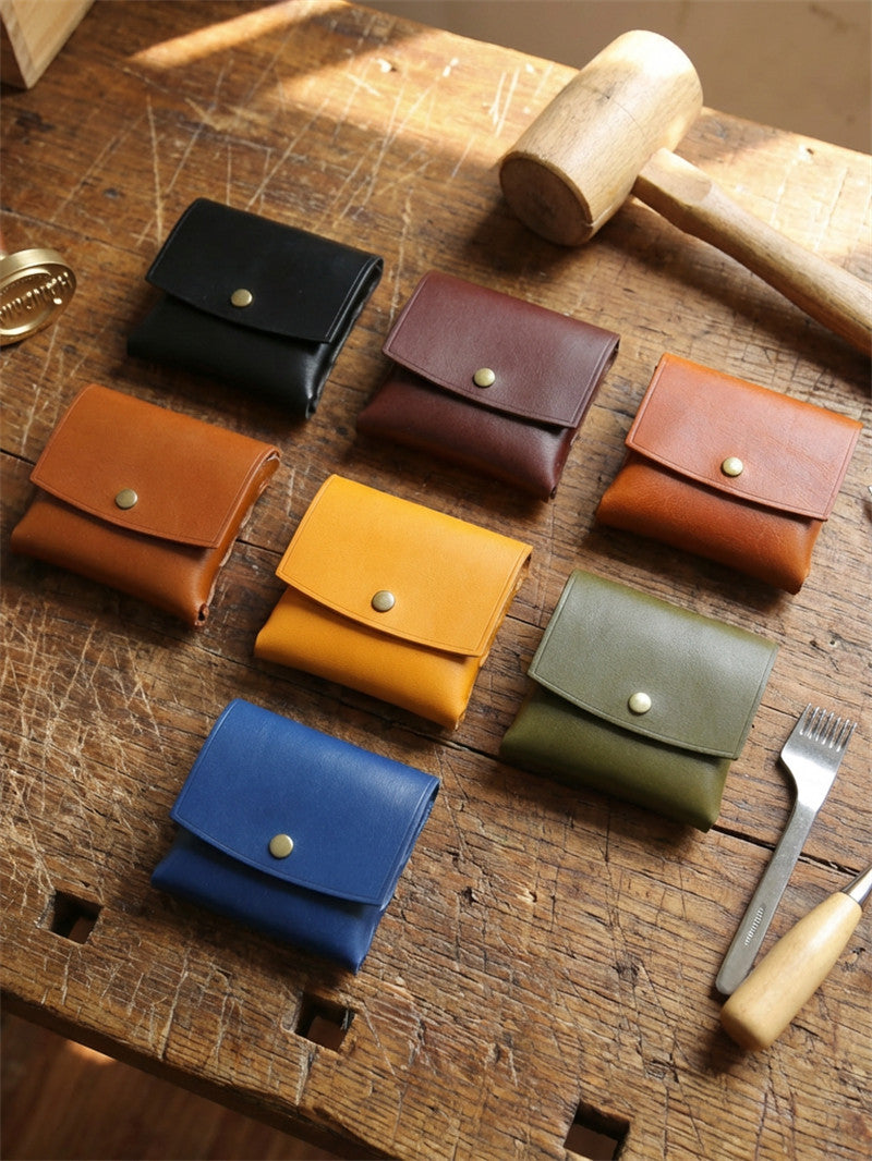 Retro Handmade Leather Storage Bag
