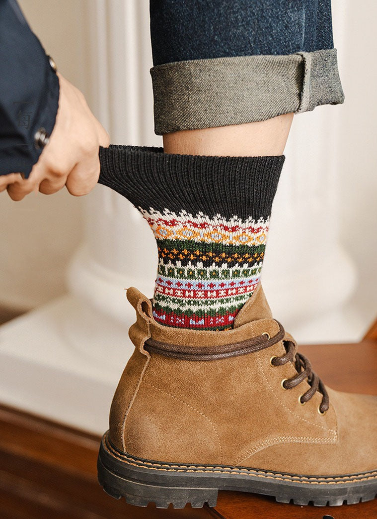 Men's Retro Ethnic Style Wool Socks