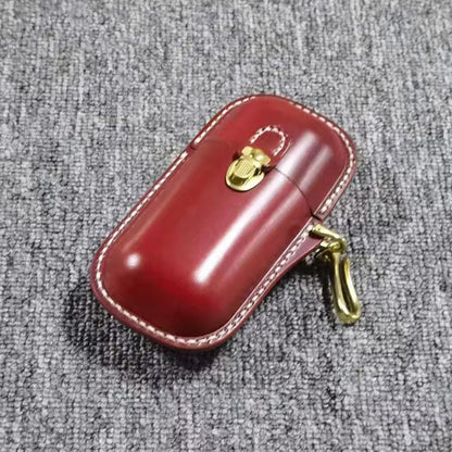 Retro Handmade Leather Glasses Case