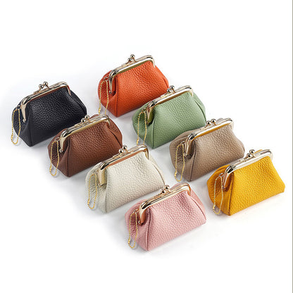 Retro Leather Cute Coin Wallet