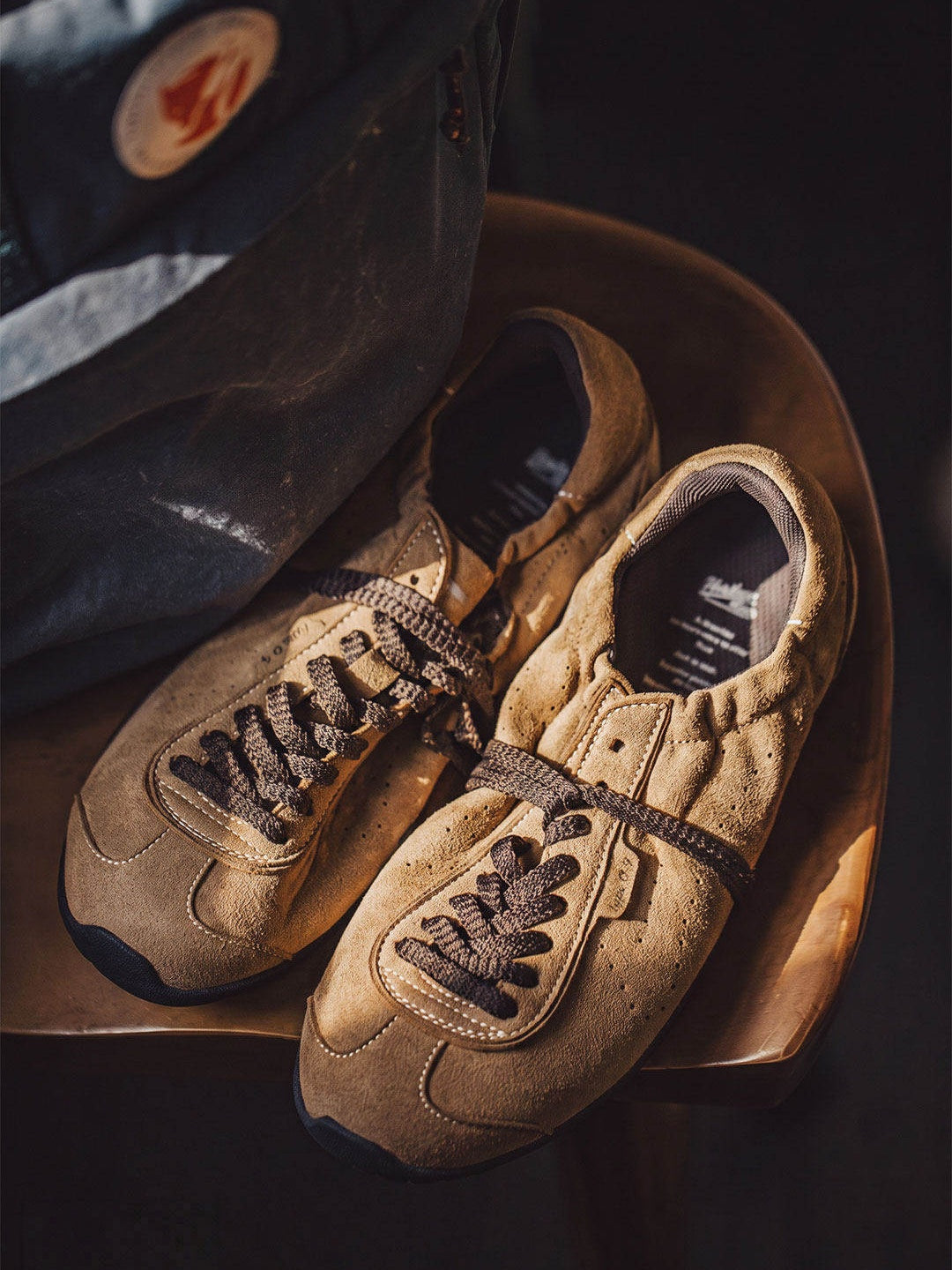 Vintage Training Shoes Soft-soled Brown Men's Casual Shoes
