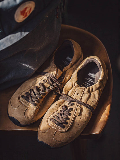 Vintage Training Shoes Soft-soled Brown Men's Casual Shoes