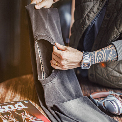 Retro Sleeve Scarf Shawl Dual-purpose Warm Scarf