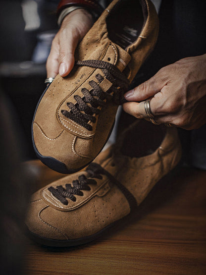 Vintage Training Shoes Soft-soled Brown Men's Casual Shoes