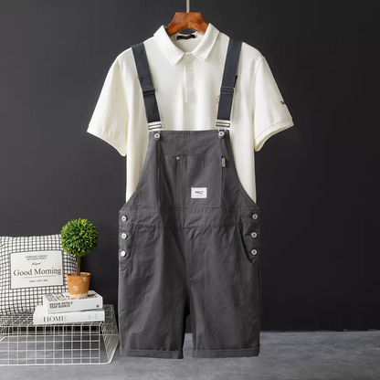 Unisex Look Lovers Overalls Matching Couple Clothes Shorts