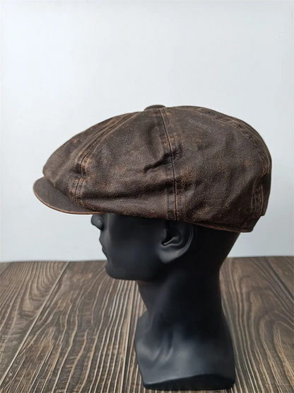 Vintage Newsboy Cap Retro Beret