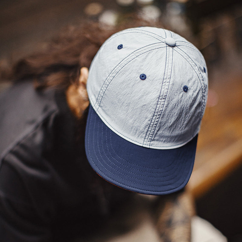 Retro Embroidered Baseball Cap Flip Hat Adjustable Hat