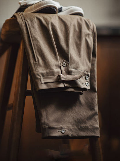 Retro P37 Classic Tactical Pants Multi-pocket Casual Pants