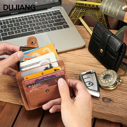 Retro Handmade Leather Card Wallets