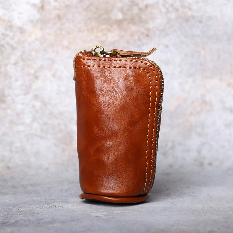 Retro Handmade Leather Key Bags Waist Bags