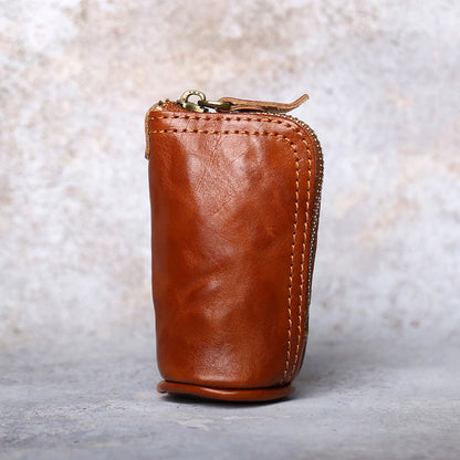Retro Handmade Leather Key Bags Waist Bags