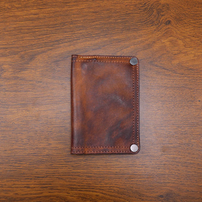 Retro Handmade Leather Wallet Multi-card Slots Wallet